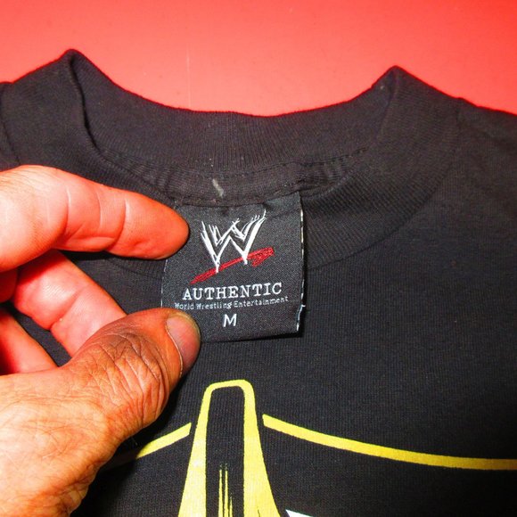 Rey Mysterio 619 Authentic WWE Wrestling Men's Black T-Shirts Size M - Picture 2 of 3